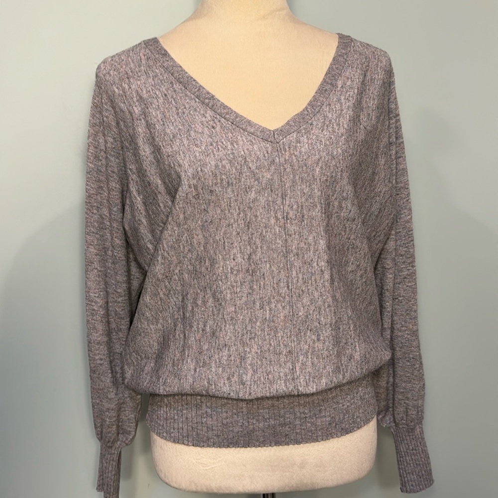 Ann Taylor gray dohlman style sweater Size S